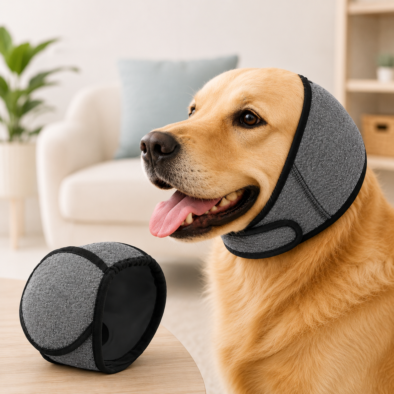 Protector Antirruido e Impermeable para Perros