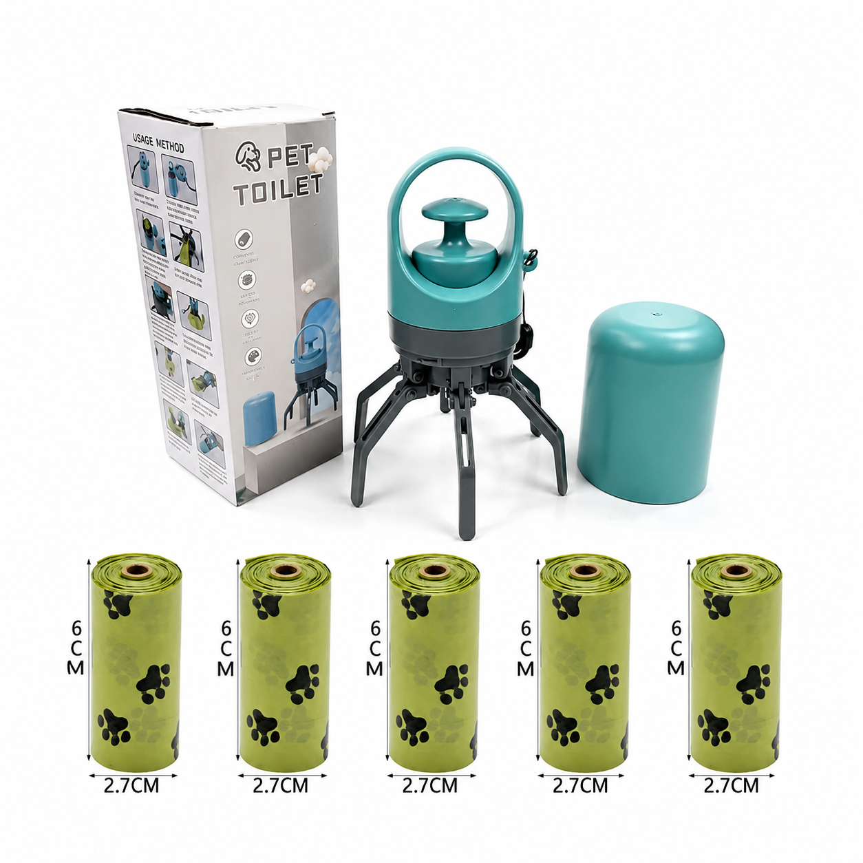 Recolector de excremento para perros